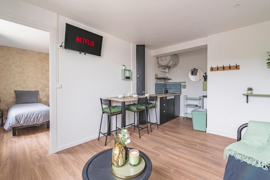 La Riviere, Appartement 3 Personnes Isles-sur-Suippe ภายนอก รูปภาพ